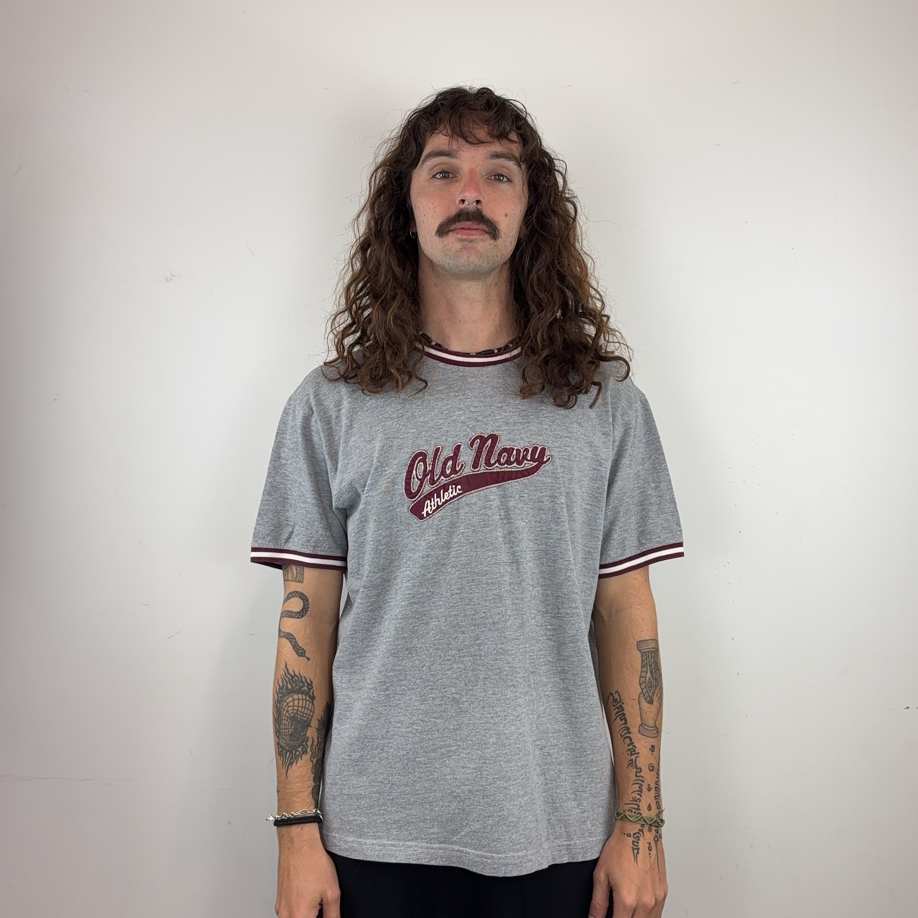 OLD NAVY 'ATHLETICS' TEE - MEDIUM