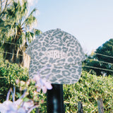 Savannah Cap - Washed Leopard