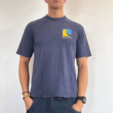 BLUE QUIKSILVER TSHIRT