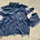 REEBOK ZIP UP JACKET NAVY XX LARGE