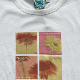 Allegra Tee - Spring Breeze - White