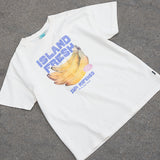 Khrma Boyfriend Tee - Island Fresh Bananas - Off White