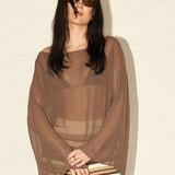 Beach Cape - Mocha Mushroom