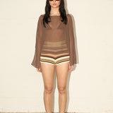 Beach Cape - Mocha Mushroom