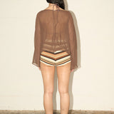 Beach Cape - Mocha Mushroom