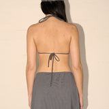 Beatrix Mini Skirt - Winky Grey