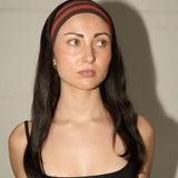 Bello Head Band - Brown/Burnt Sienna