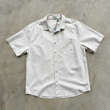 Khrma Byron Short Sleeve Shirt - Surf Wax White