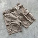 Cargo Shorts - Almond Latte