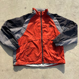 NAUTICA ZIP UP SPRAY JACKET ORANGE X LARGE