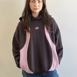 Mellow Panel Hood - Monster Black/Light Mauve