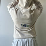 Nostalgia Hoodie - Racer Swirl - Surf Wax White