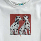 Sophia Tee - Dalmatians - Off White