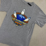 LOCAL MOTION SURF GRAPHIC TEE GREY MEDIUM