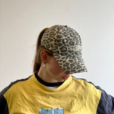 Savannah Cap - Washed Leopard
