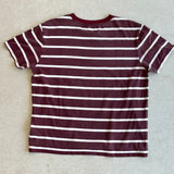 GUESS TSHIRT BURGUNDY LARGE