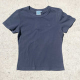 Georgie Tee - Swirl - Worker Navy