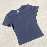 Georgie Tee - Swirl - Worker Navy