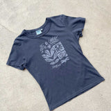 Georgie Tee - Botanical Haze - Worker Navy