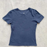 Georgie Tee - Botanical Haze - Worker Navy