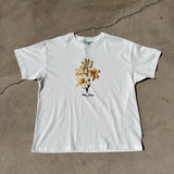 Throwback Tee - Vintage Lily - Off White