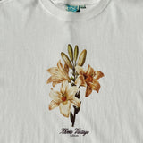 Throwback Tee - Vintage Lily - Off White