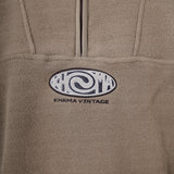 Khrma Vintage Polar Quarter Zip Jumper