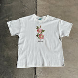 Throwback Tee - Vintage Rose - Off White