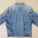 LEVIS DENIM JACKET BUTTON UP BLUE MEDIUM