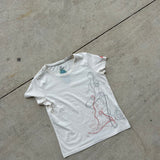 WOMENS NIKE BABY TEE - SMALL