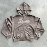 Everyday Zip Hood - Choc