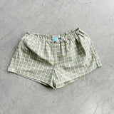 Saskia Shorts - Evergreen Check