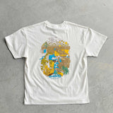 No Mercy Tee - Lizard Lounge - Off White