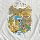 No Mercy Tee - Lizard Lounge - Off White