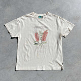 Boyfriend Tee - East Coast Bottlebrush - Cream