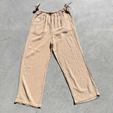 Saskia Pants - Almond Stripe