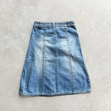 Millie Midi Skirt - Brooklyn Wash