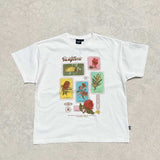 Throwback Tee - Wildflower Cards - Off White