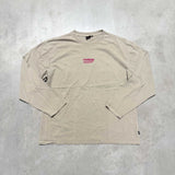 No Mercy LS Tee - Racer Tee - Cookie Dough