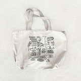Tote - Vintage Map - Sand