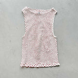 Sunday Top -  Blossom Polka Dot