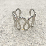 Slate Bracelet - Silver