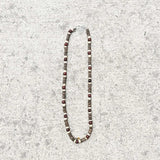 Earth Necklace - Wooden Beads