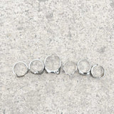 Jett Ring Pack x 6 - Silver