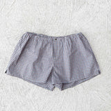 Saskia Shorts - Brown Check