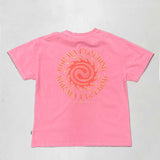 Boyfriend Tee - Chaos - Bleached Pink