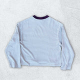 Tide LS Tee  - Fog Stripe