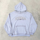 Stitch Up Hoodie - Grey Marle
