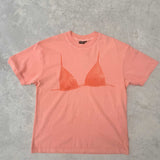 Lenny Tee - Bikini Beads - Orange Crush