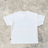 Throwback Tee - Cyanotype Bra - Off White